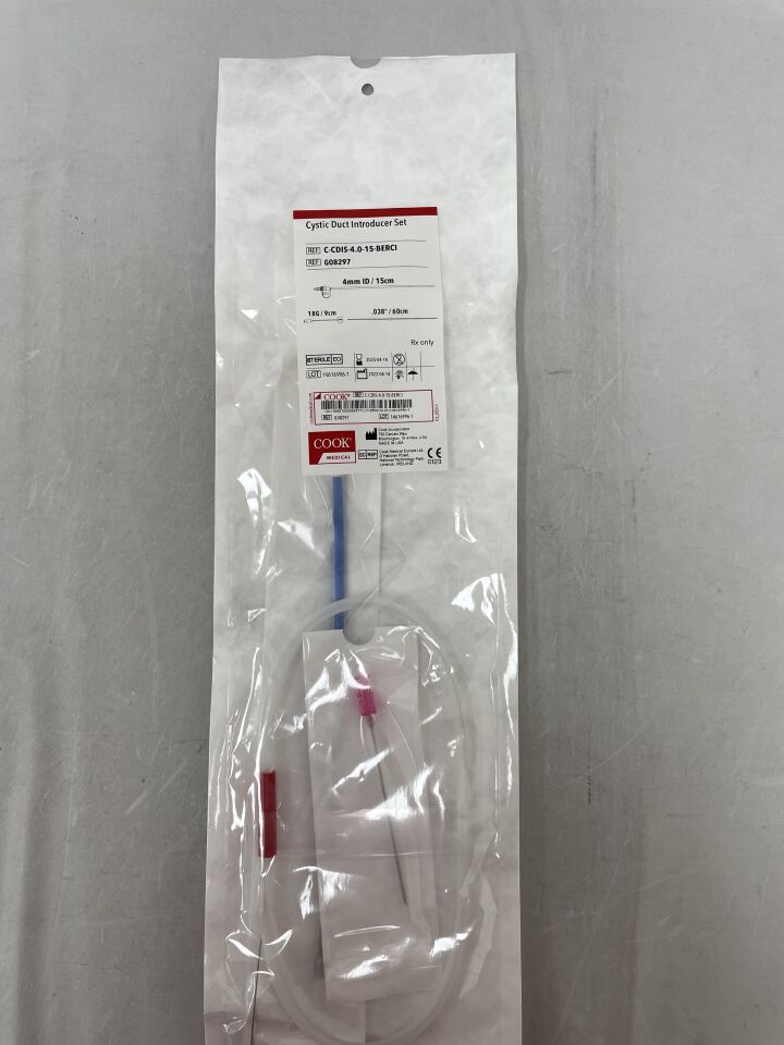 G08297 - COOK - Cystic Duct Introducer Set, (EA) - ( Expiry Date: 2025-04-14 )