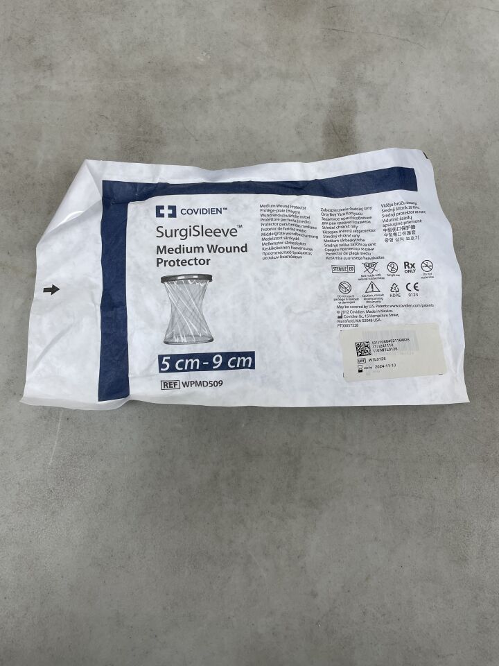 WPMD509 - COVIDIEN - SurgiSleeve Wound Protector, Medium, 5 to 9 cm Incision Size, (EA) - ( Expiry Date: 2024-11-10 )