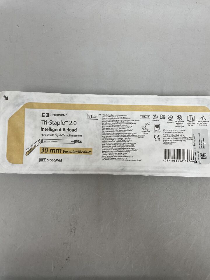 SIG30AVM - COVIDIEN - Tri-Staple 2.0 智慧裝彈器,30mm,(EA)-(有效期至:2029-05-31)