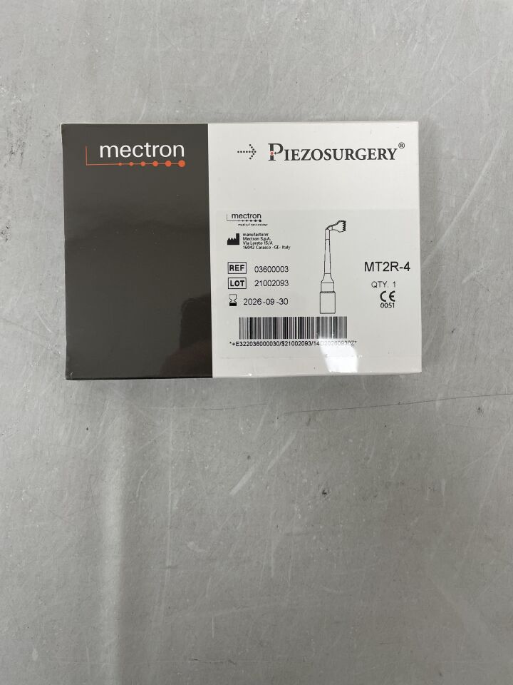 3600003 - MECTRON - PIEZOSURGERY MT2R-4 Surgical Insert for Standard Handpiece , ( BX/1 ) - ( Expiry Date : 2026-09-30 )