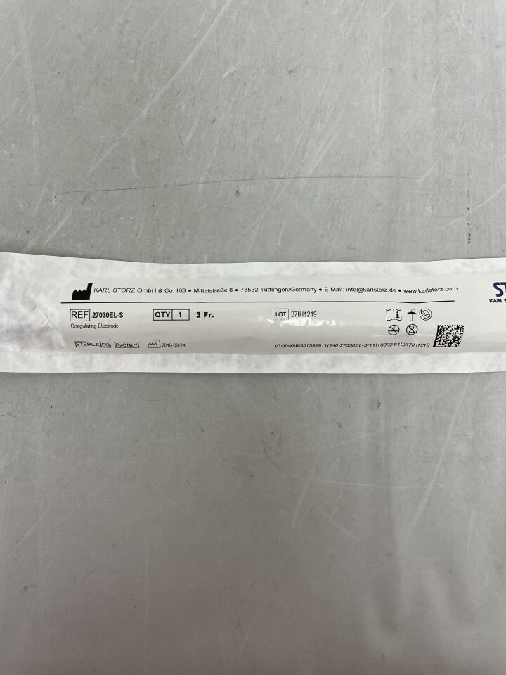 27030EL-S - STORZ - Coagulating Electrode, 3 Fr , ( EA ) - ( Expiry Date : 2099-12-31 )