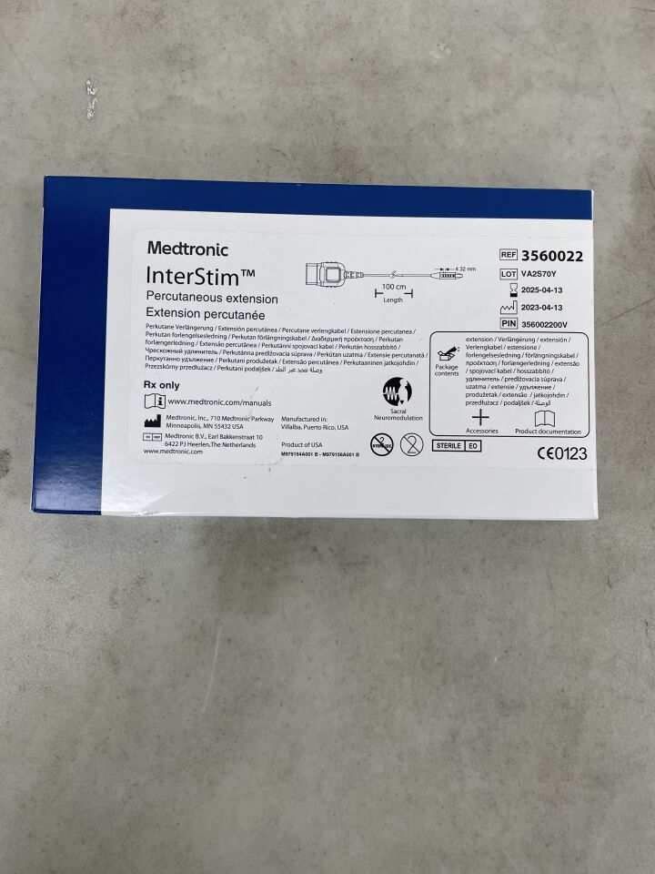 3560022 - MEDTRONIC - InterStim Percutaneous Extension 4.32mm x 100cm, (BX/1) - ( Expiry Date: 2025-04-13 )
