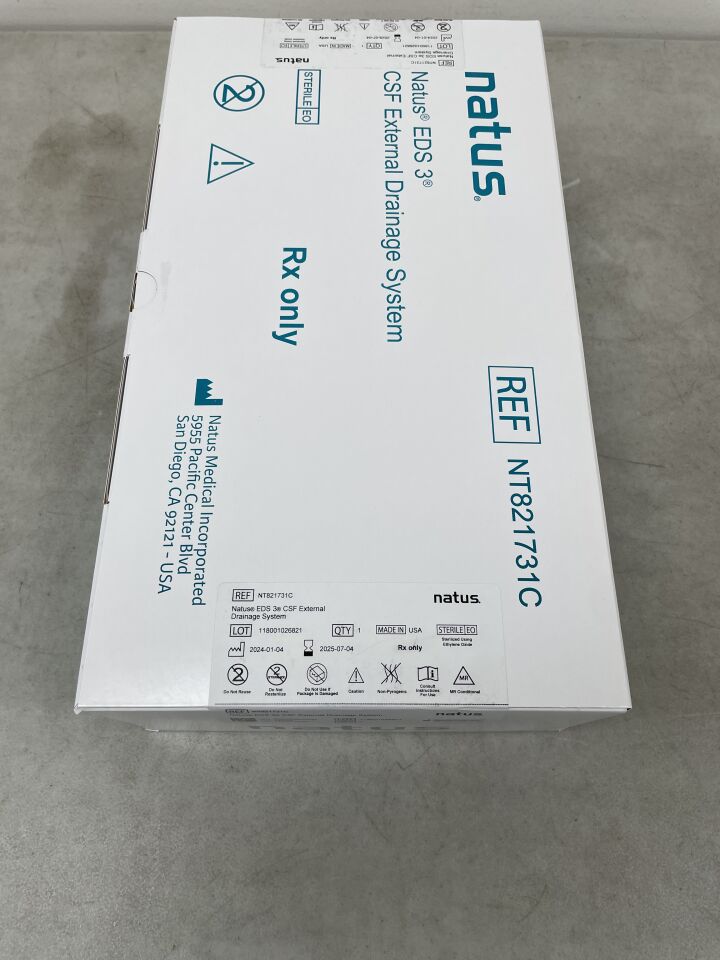 NT821731C - NATUS - EDS 3 CSF External Drainage System, (BX/1) - ( Expiry Date: 2025-07-04 )