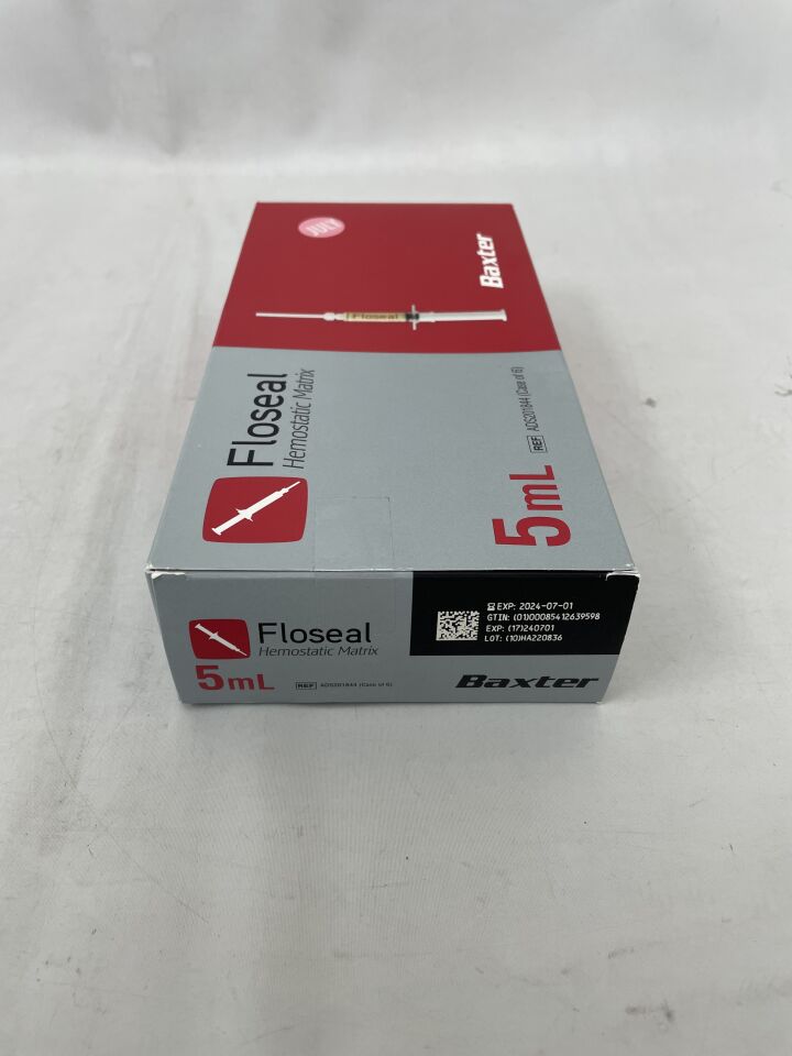 ADS201844 - BAXTER - Floseal Hemostatic Matrix Fast Prep 5ml, (BX/1) - ( Expiry Date: 2024-10-07 )
