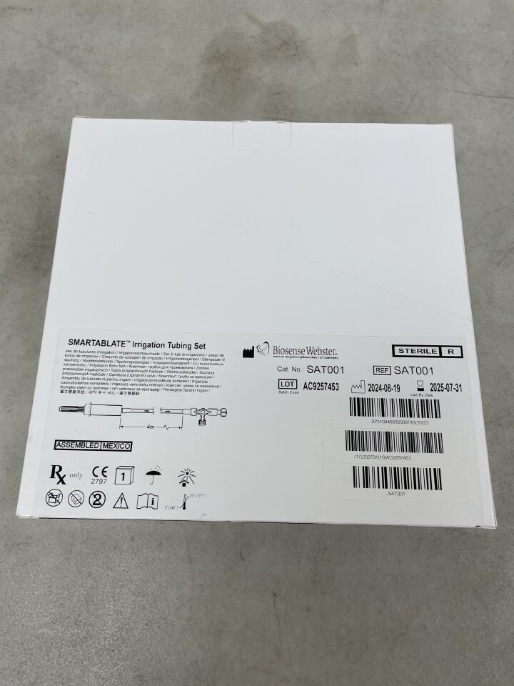 SAT001 - BIOSENSE WEBSTER - smartablate irrigation tubing set, (BX/1) - ( Expiry Date: 2025-07-31 )