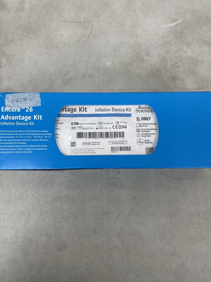 452701 - BOSTON SCIENTIFIC - Encore 26 Advantage Inflation Device Kit 3mm, (BX/1) - ( Expiry Date: 2025-05-23 )