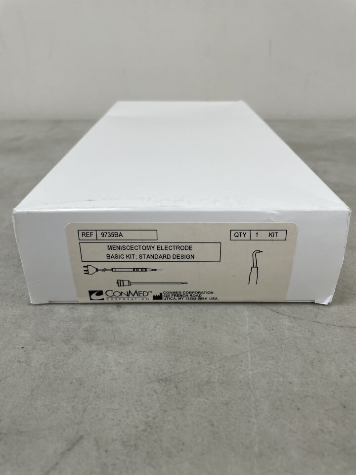 9735BA - CONMED - MENISCECTOMY ELECTRODE BASIC KIT, STANDARD 165mm, (BX/1) - ( Expiry Date: 2025-02-24 )