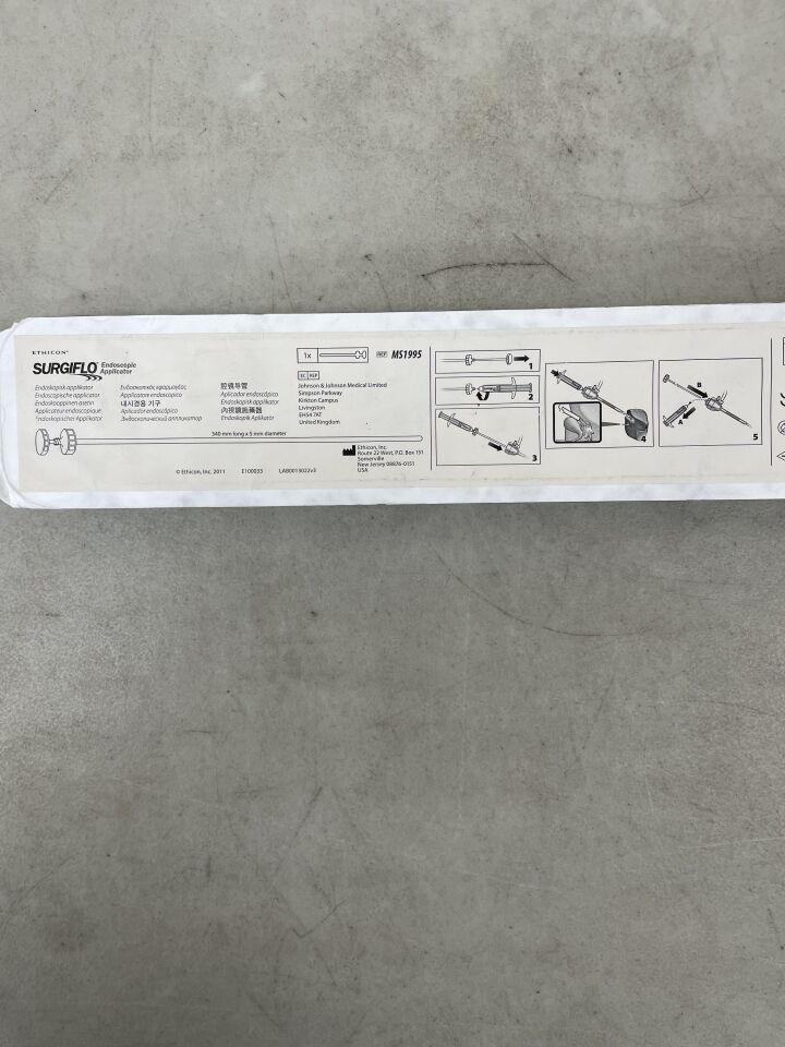 MS1995 - ETHICON - Surgiflo Endoscopic Applicator, 34 cm Size, (EA) - ( Expiry Date: 2024-12-11 )
