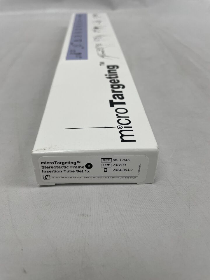 66-IT-14S - FHC - microTargeting Sterotactic Frame Insertion Tube Set, 5X, (BX/1) - ( Expiry Date: 2024-12-07 )