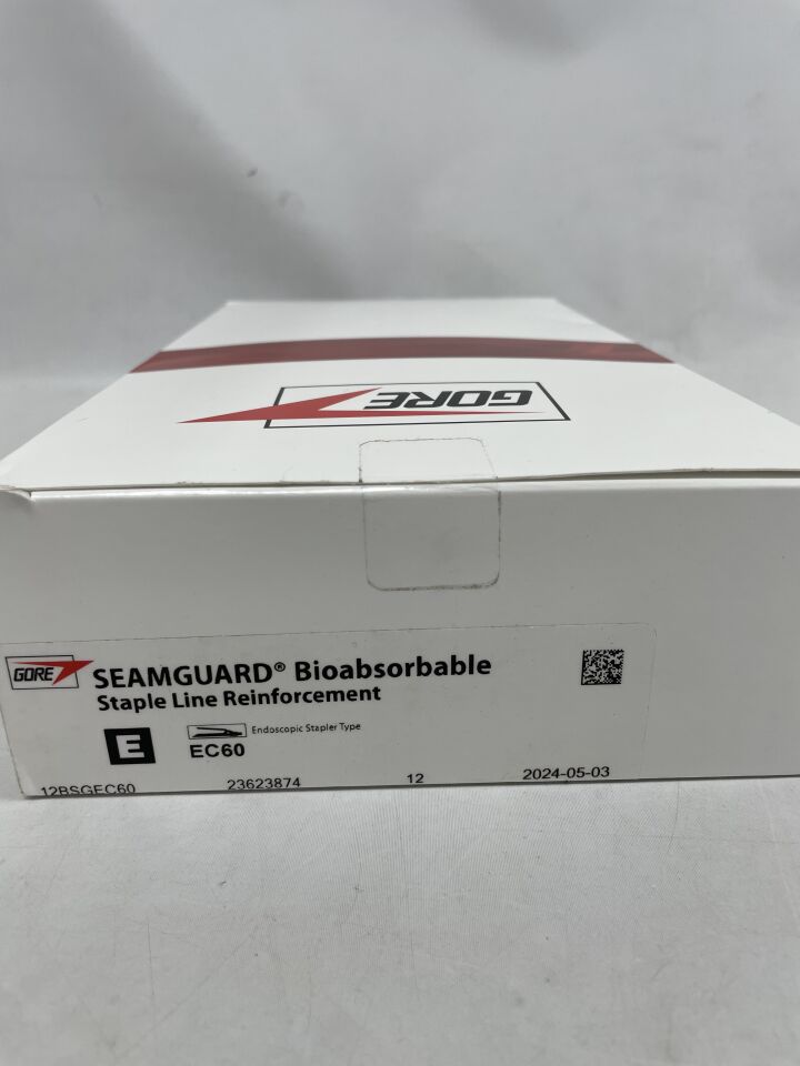 12BSGEC60 - GORE - Seamguard Bioabsorbable Staple Line Reinforcement EC60, (BX/12) - ( Expiry Date: 2025-04-27 )