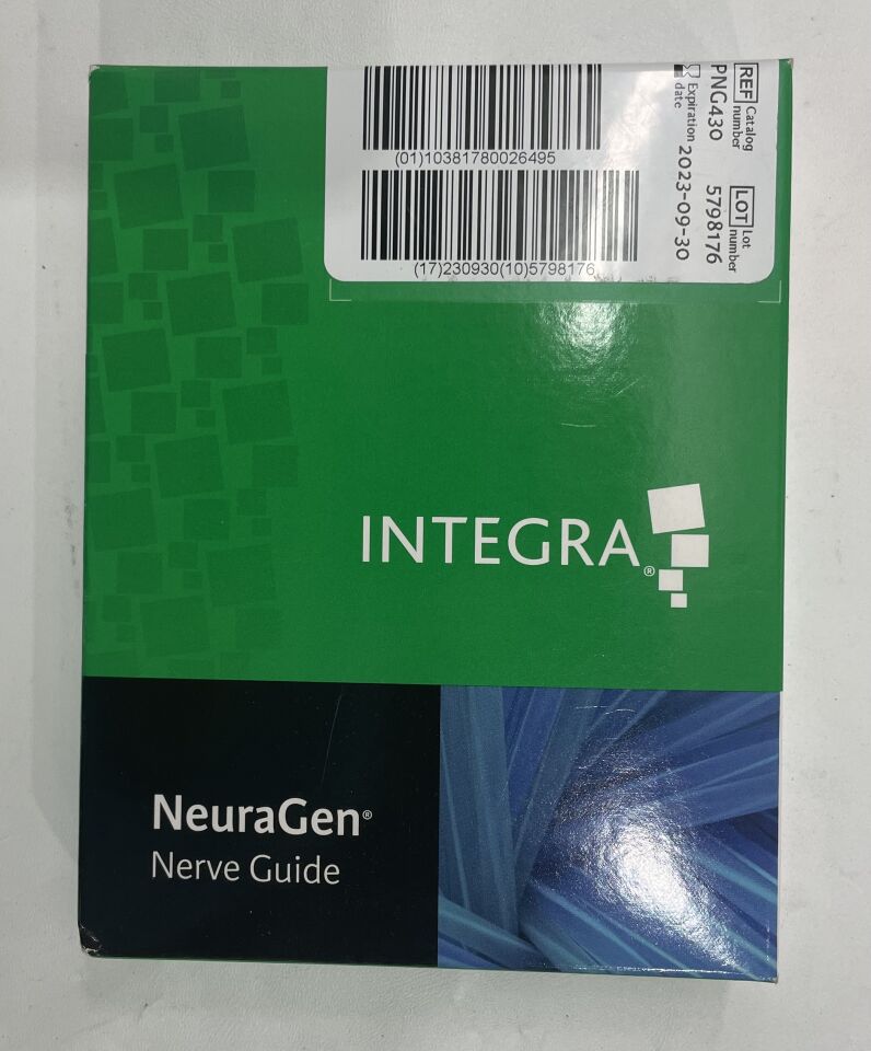 PNG430 - INTEGRA - NeuraGen Nerve Guide 4MM x 3CM, (BX/1) - ( Expiry Date: 2024-12-31 )