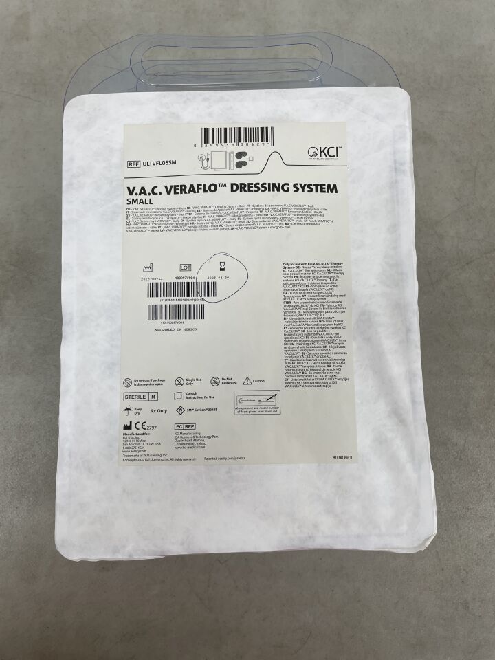 ULTVFL05SM - KCI - V.A.C. VeraFlo Dressing System, Small - Negative Pressure Wound Therapy, NPWT, (EA) - ( Expiry Date: 2025-04-30 )