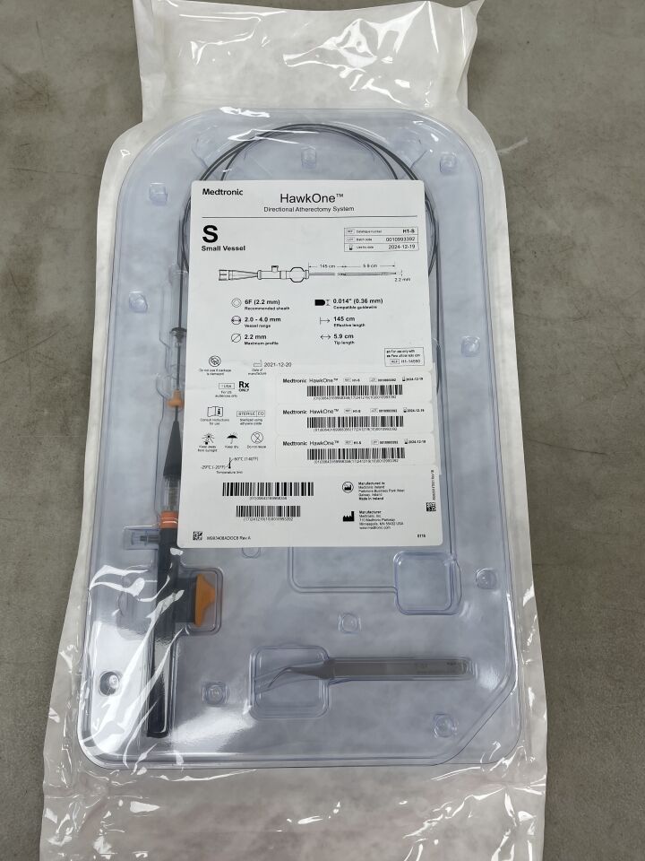H1-S - MEDTRONIC - ev3 HawkOne S 6F Directional Atherectomy System, () - ( Expiry Date: 2024-12-19 )