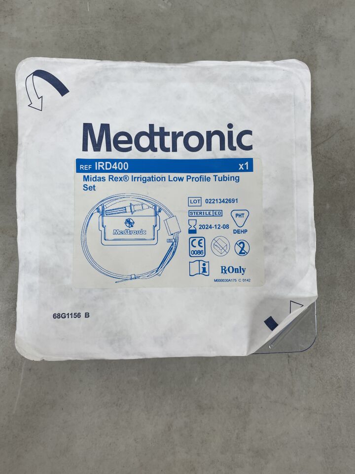 IRD400 - MEDTRONIC - Midas Rex Low-Profile Irrigation Tubing For Midas Rex Legend System, (EA) - ( Expiry Date: 2024-12-08 )