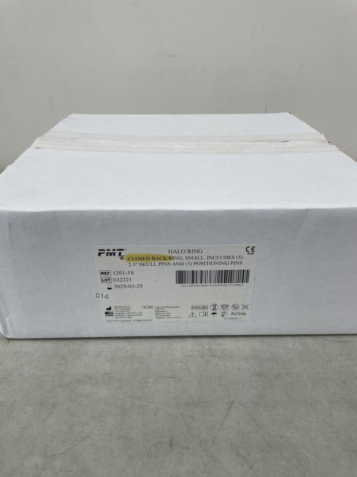1201-1S - PMT - halo closed back ring, small, includes (5) 2.5" skull pins and (3) positioning pins, (BX/1) - ( Expiry Date: 2025-03-25 )