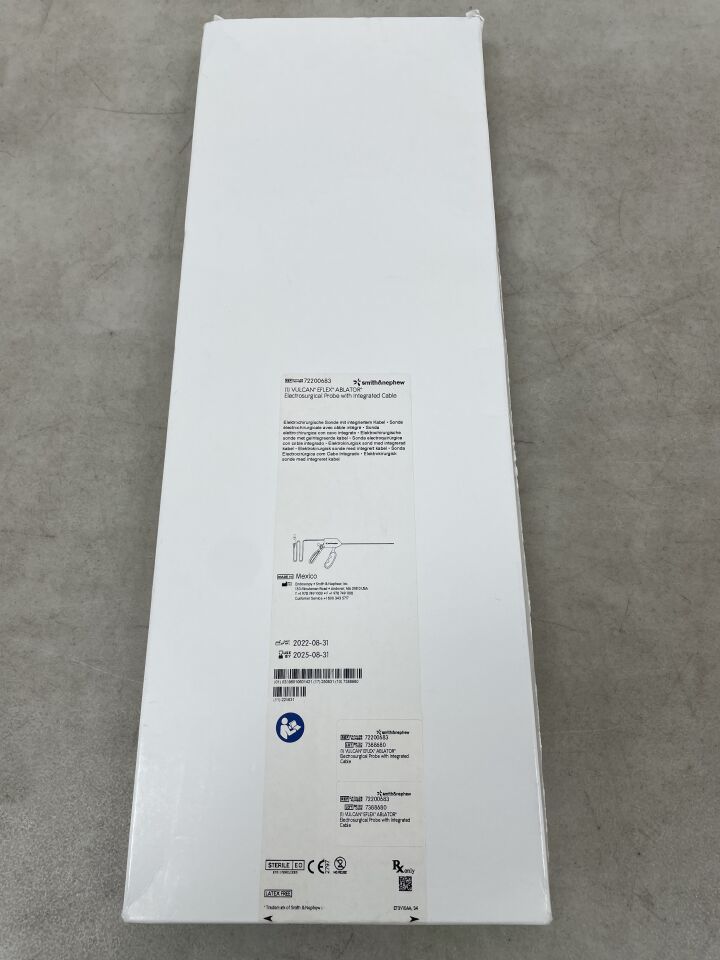 72200683 - SMITH & NEPHEW - Vulcan EFlex Ablator Probe with Integrated Cable, (BX/1) - ( Expiry Date: 2025-08-31 )