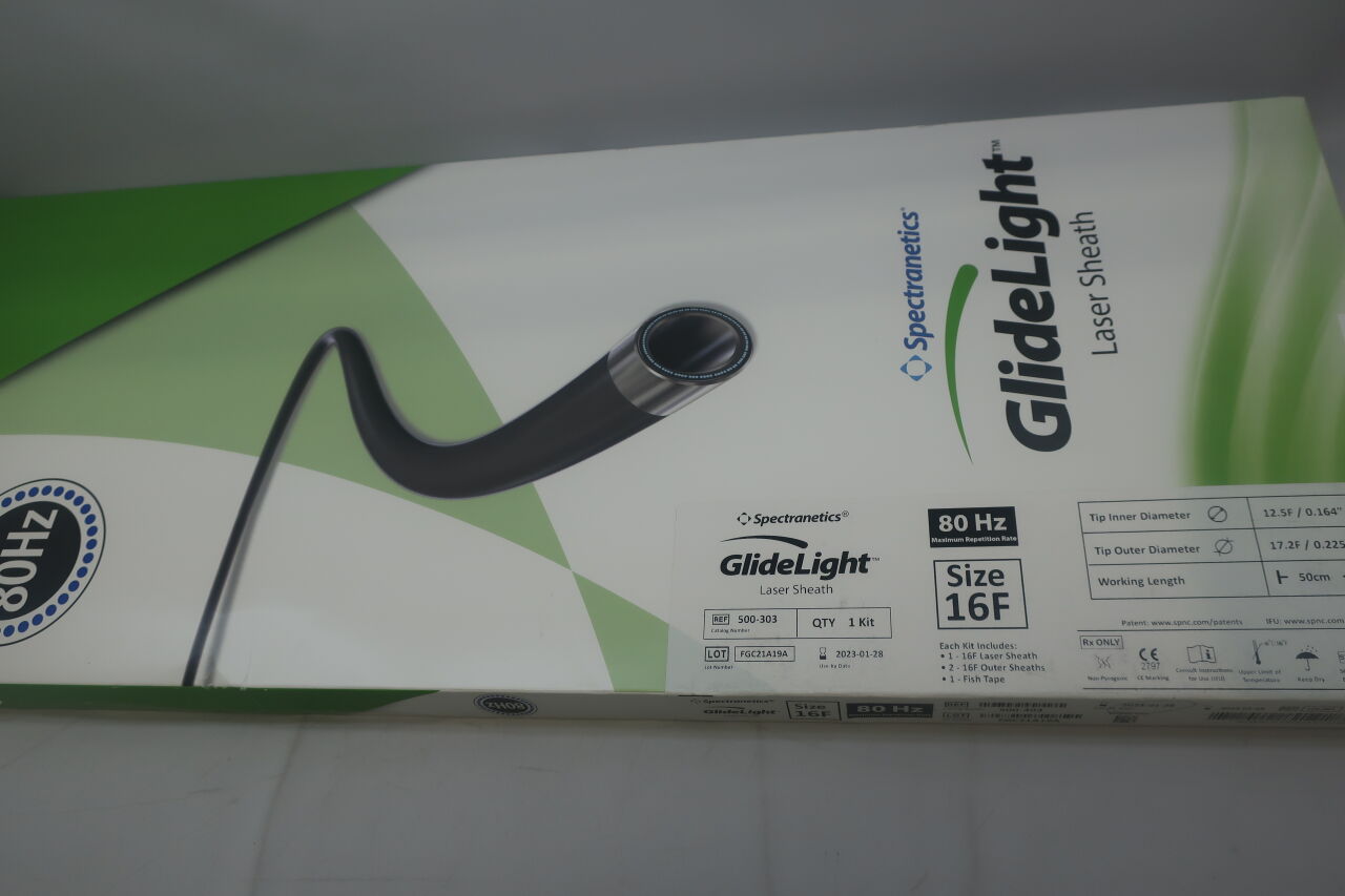 500-303 - SPECTRANETICS - GlideLight Laser Sheath - 14Fr x 80Hz, () - ( Expiry Date: 2025-04-11 )