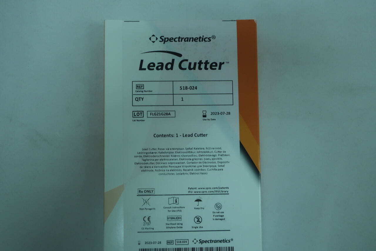 518-024 - SPECTRANETICS - Spectranetics Lead Cutter For use with Lead Locking Device, (BX/1) - ( Expiry Date: 2023-07-28 )