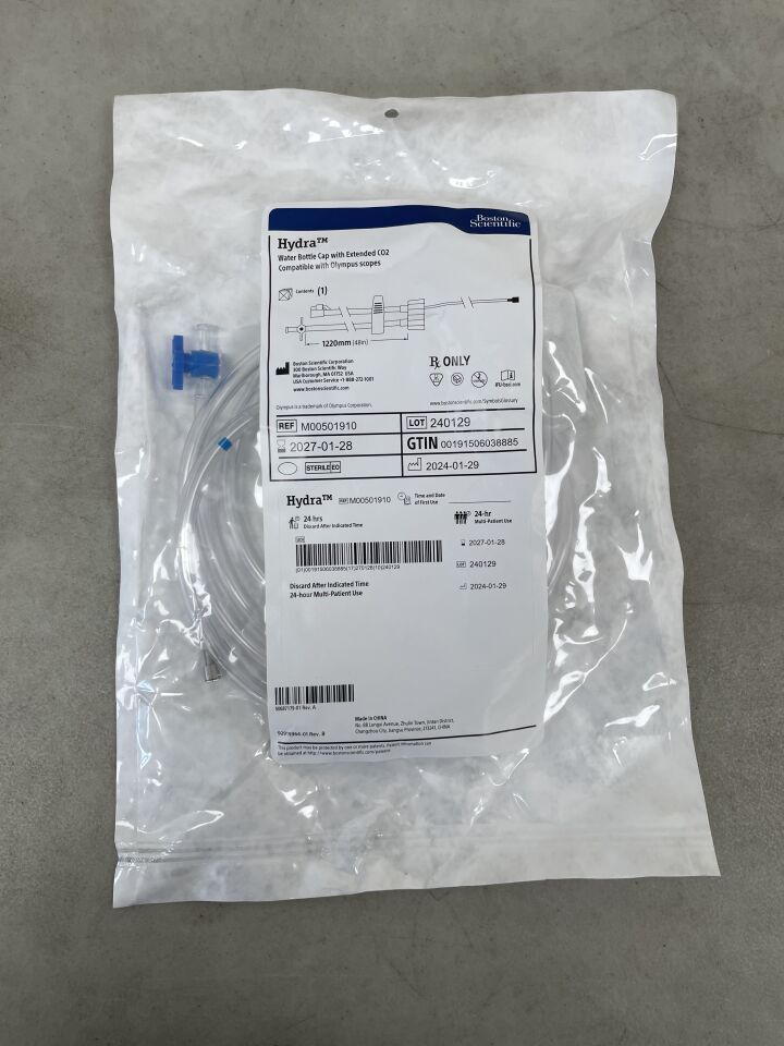 191 - BOSTON SCIENTIFIC - Tapa para botella de agua Hydra con CO2 extendido, compatible con telescopios Olympus (unidades) - (Fecha de caducidad: 28/01/2027)