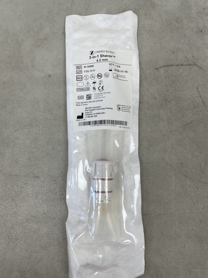 R-10008 - ZIMMER - AFEITADORA Relign 3 en 1 de 4,2 mm (unidades) - (Fecha de caducidad: 15/11/2025)