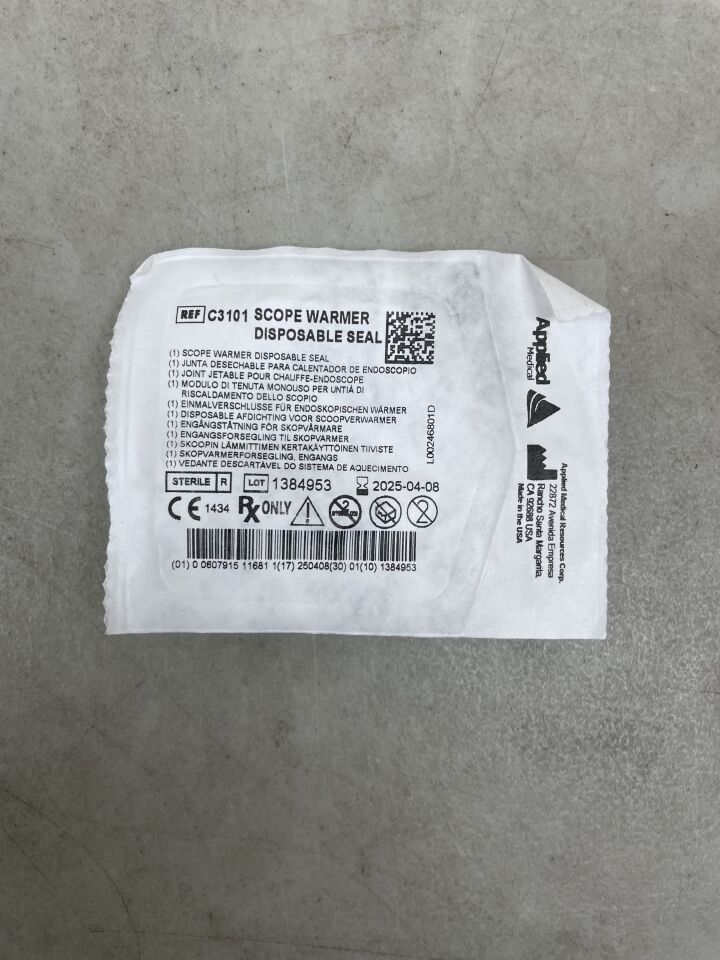 C3101 - APPLIED MEDICAL RESOURCES - Applied Medical Scope Warmer Seal for Applied Scope Warmer, (EA) - ( Expiry Date: 2025-04-08 )