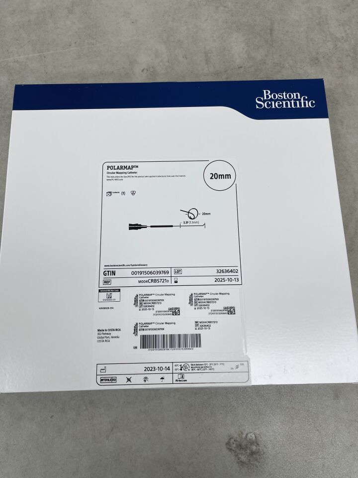 CRBS721 - BOSTON SCIENTIFIC - PolarMap Circular Mapping Catheter - 20mm, (BX/1) - ( Expiry Date: 2025-10-13 )