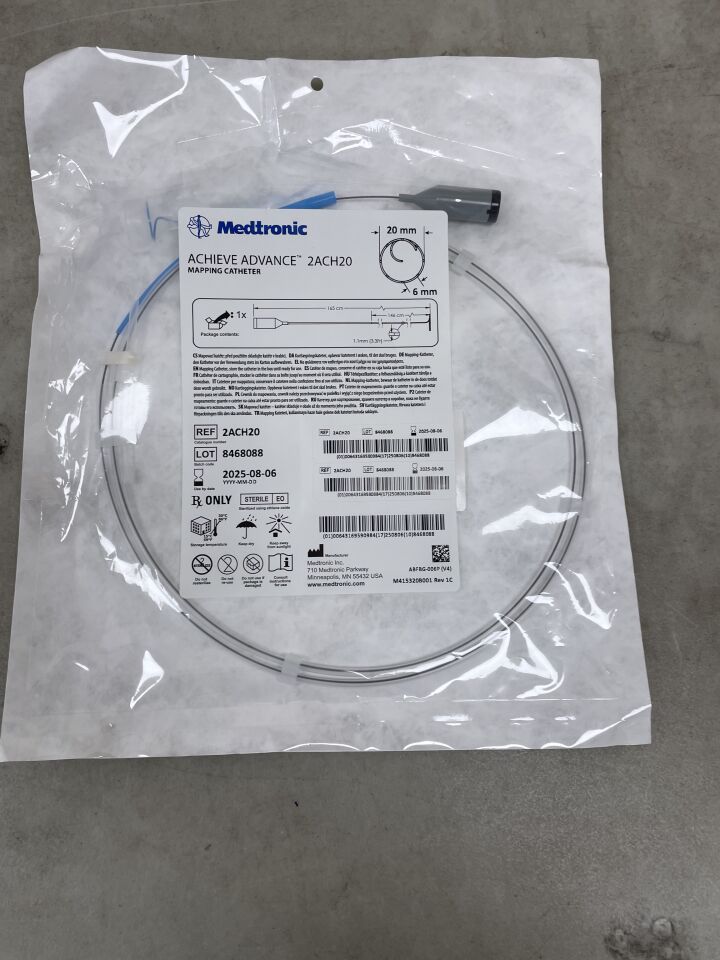 2ACH20 - MEDTRONIC - Achieve Advance Mapping Catheter, 20mm, (EA) - ( Expiry Date: 2025-08-06 )