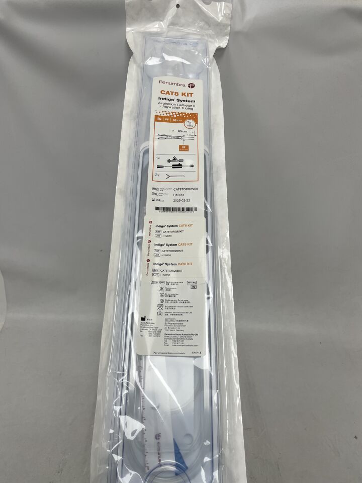 CAT8TORQ85KIT - PENUMBRA - CAT8 KIT Indigo System Aspiration Catheter 8 + Aspiration Tubing 8F, (EA) - ( Expiry Date: 2025-02-22 )