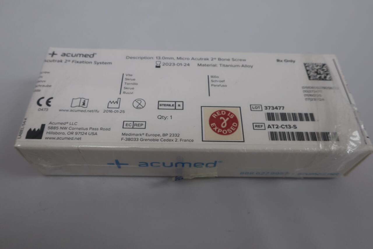 AT2-C13-S - ACUMED - Acutrak 2 Fixation System 13mm, (BX/1) - ( Expiry Date: 2024-10-24 )