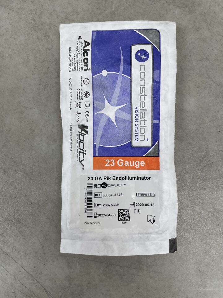 8065751576 - ALCON - 23G Pik Endoilluminator, (EA) - ( Expiry Date: 2022-04-30 )