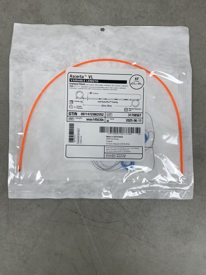 145630 - BOSTON SCIENTIFIC - Ascerta VL Variable Length Ureteral Stent 6F x 22cm - 30cm, (EA) - ( Expiry Date: 2025-06-11 )