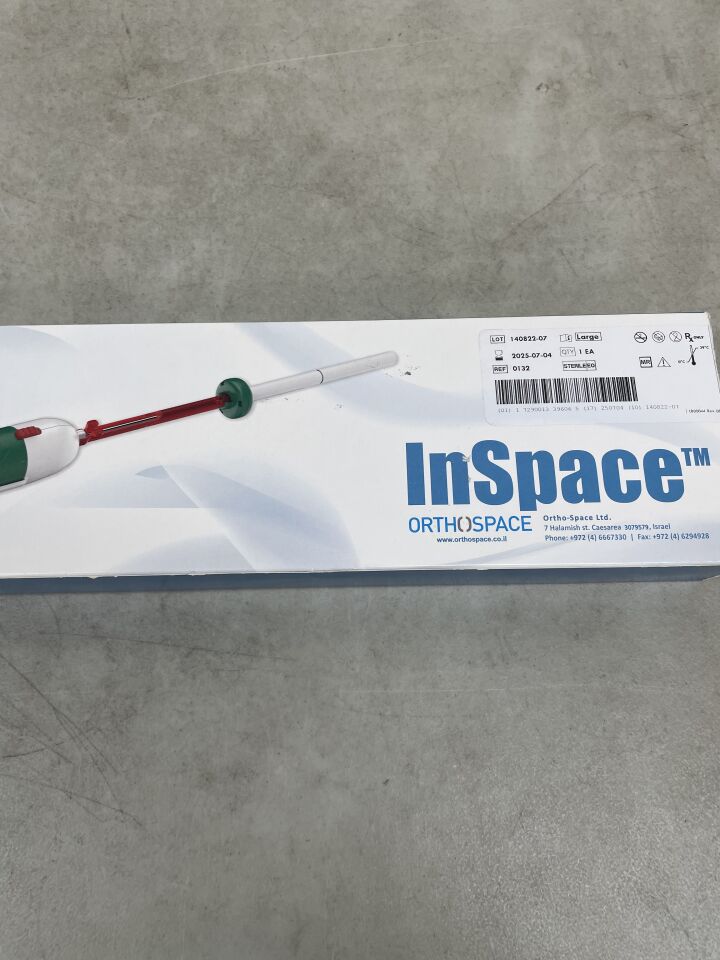 132 - STRYKER - InSpace Subacromial Tissue Spacer System, Large, (BX/1) - ( Expiry Date: 2025-07-04 )