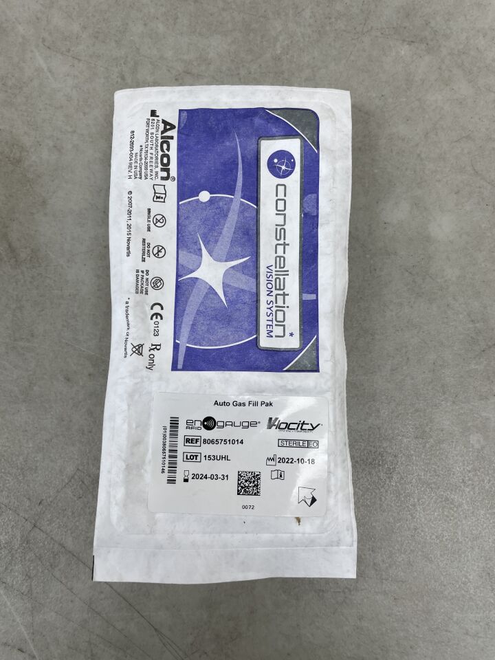 8065751014 - ALCON - Constellation Auto Gas Fill, (EA) - ( Expiry Date: 2024-03-31 )