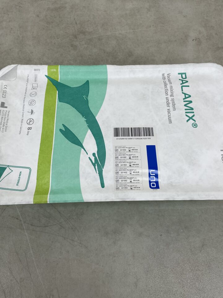 66057893 - HERAEUS MEDICAL - Palamix Uno Vacuum Mixing System w/Collection Under Vacuum, (EA) - ( Expiry Date: 2025-02-28 )