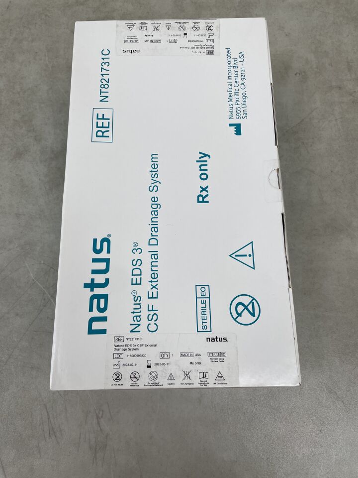 NT821731C - NATUS - EDS 3 CSF External Drainage System, (BX/1) - ( Expiry Date: 2025-03-11 )