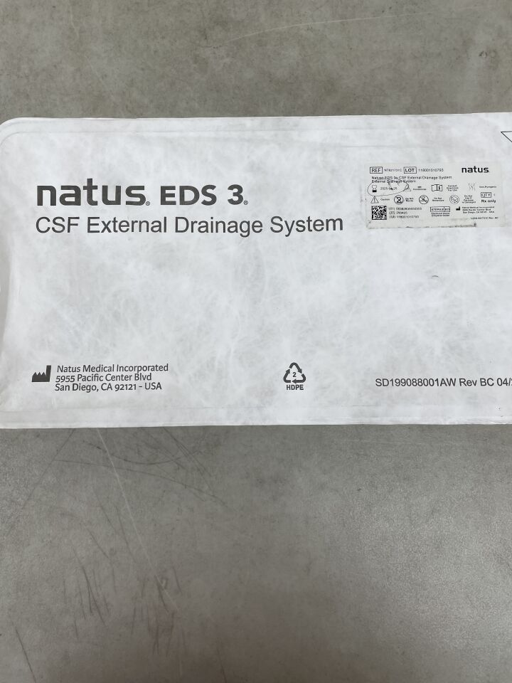 NT821731C - NATUS - EDS 3 CSF External Drainage System, (EA) - ( Expiry Date: 2025-04-25 )