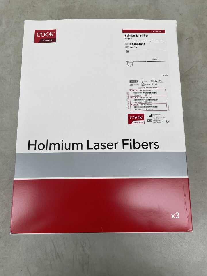 G25297 - COOK - Holmium Laser Fiber, SMA 940µm, (BX/3) - ( Expiry Date: 2025-09-29 )