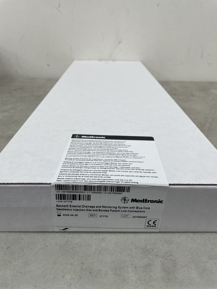 27779 - MEDTRONIC - Becker External Drainage and Monitoring System , ( BX/1 ) - ( Expiry Date : 2026-09-25 )