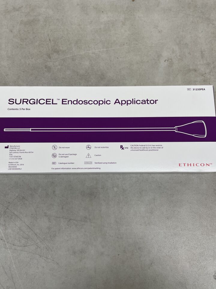 3123SPEA - ETHICON - SURGICEL Endoscopic Applicator, 2-in-1 Applicator, (BX/5) - ( Expiry Date: 2024-07-31 )