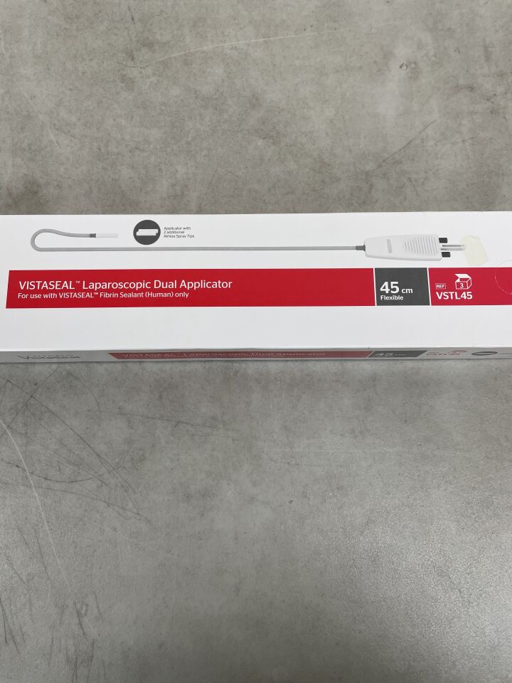 VSTL45 - ETHICON - Vistaseal Laparoscopic Dual Applicator, 45 cm Size, (BX/3) - ( Expiry Date: 2025-07-31 )