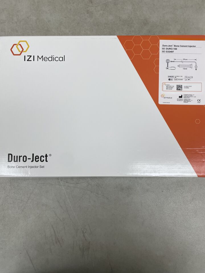 G32497 - IZI MEDICAL - Duro-Ject Bone Cement Injector Set, 10mL, (BX/1) - ( Expiry Date: 2023-11-30 )