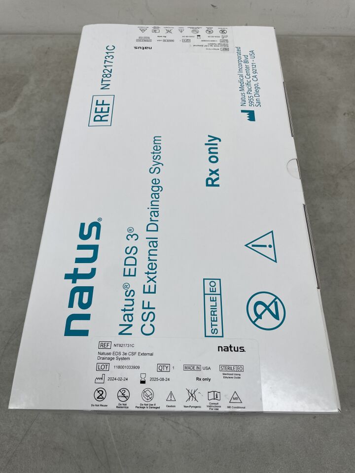 NT821731C - NATUS - EDS 3 CSF External Drainage System, (BX/1) - ( Expiry Date: 2025-08-24 )