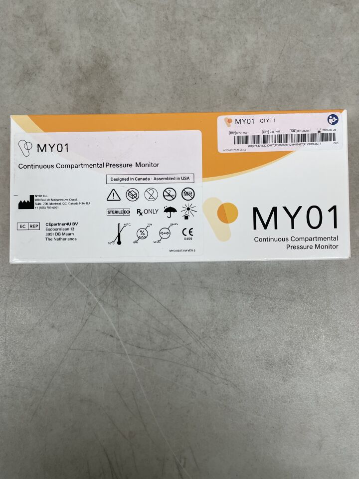 -0001 - MY01 - MY01 Continuous Compartmental Pressure Monitor , ( ) - ( Expiry Date : 2026-06-28 )