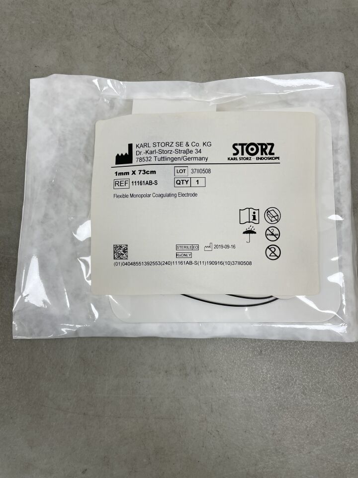 11161AB-S - STORZ - Flexible Monopolar Coagulating Electrode 1mm x 73cm , ( EA ) - ( Expiry Date : 2099-12-31 )