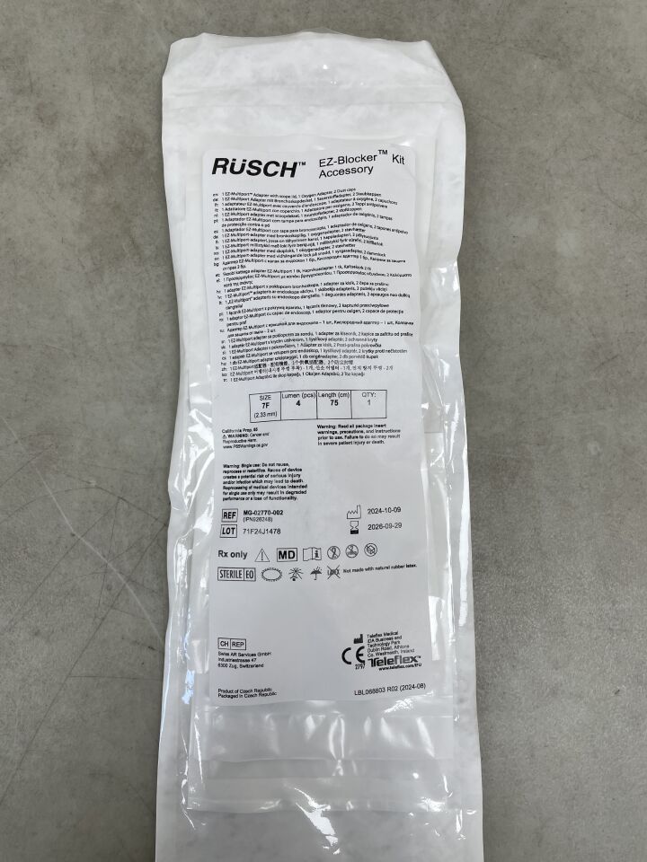 MG-02770-002 - TELEFLEX - Rusch EZ-Blocker Kit 7F x 75cm,(EA)-(有效期限至:2026-09-29)