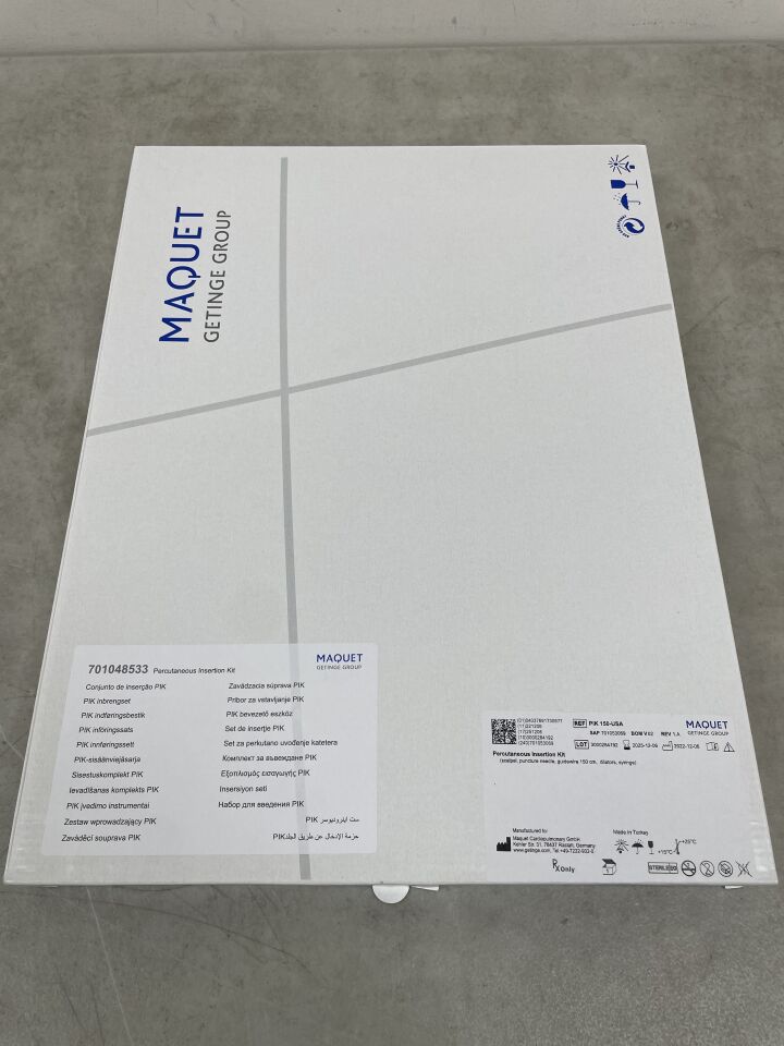 PIK 150-USA - MAQUET - percutaneous insertion kit , ( BX/1 ) - ( Expiry Date : 2025-12-06 )