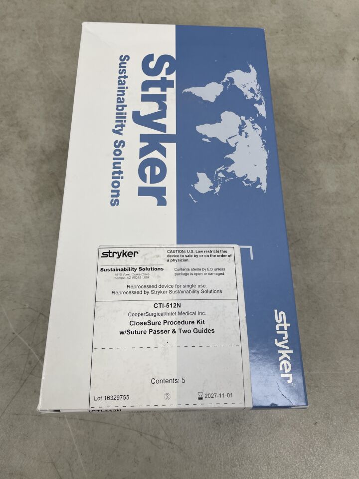 CTI-512NREP - STRYKER - Coopersurgical Carter-Thomason II Port Site Closure CloseSure System , ( BX/5 ) - ( Expiry Date : 2027-11-01 )