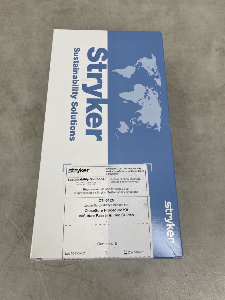 CTI-512NREP - STRYKER - Coopersurgical Carter-Thomason II Port Site Closure CloseSure System , ( BX/5 ) - ( Expiry Date : 2027-08-15 )