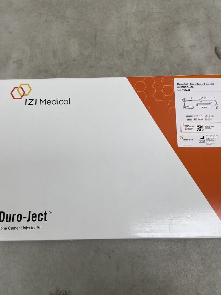 G32497 - IZI MEDICAL - Duro-Ject Bone Cement Injector Set, 10mL, (BX/1) - ( Expiry Date: 2023-11-30 )