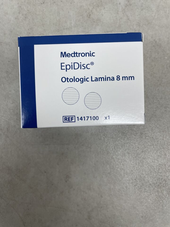 1417100 - MEDTRONIC - EpiDisc Otologic Lamina (2 per Pack), (BX/1) - ( Expiry Date: 2024-07-28 )